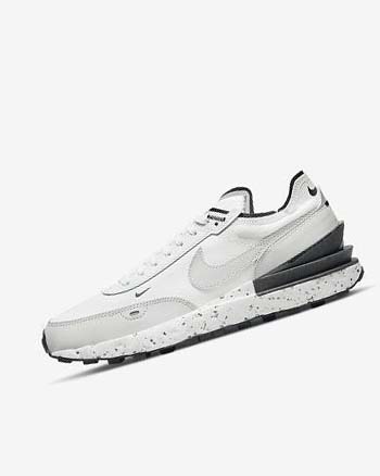 Nike Waffle One Crater Blancos Negros Beige Claro | MX 2662